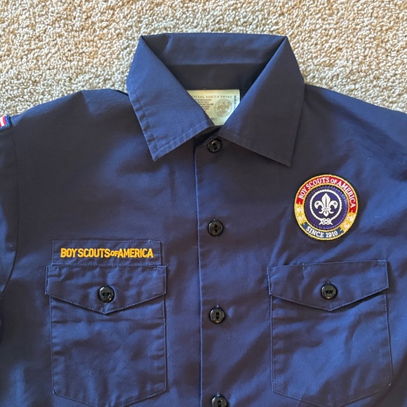 Uniform Cub Scout Shirt -Like New Youth Large - Picture 1 of 7